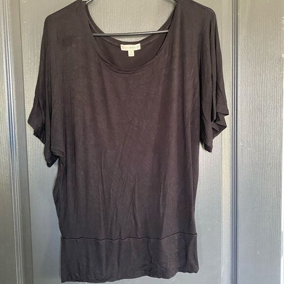 Zenana Outfitters Black Dolman Sleeve Tunic - Picture 3 of 3